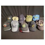 Collection of vintage baseball caps
