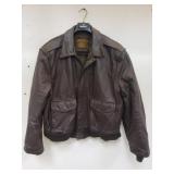 Vintage type A-2 US Army sheep skin and leather