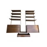 Vintage mid-century modern-style wall unit