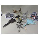 Collection of model airplanes