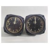 Pair of WW2 era U.S. Navy Pioneer instrument
