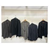 Lot Giorgio Armani coats with two pants