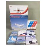 Collection of model airplanes