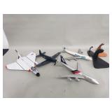 Collection of model airplanes