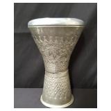 Engraved  aluminum darbuka/doumbek drum
