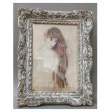 Framed vintage print of Paul Cesar Hellev