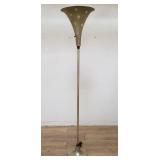 Mid-century Modern aluminum floor lamp