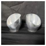 Nambe Studio #6177 pr votive candleholders