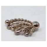 Vintage Nettie Rosenstein sterling silver fur clip