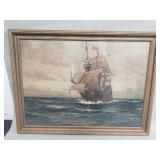 Vintage nautical print
