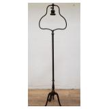 Vintage brass floor lamp