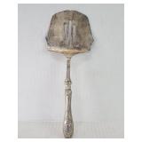 Antique silver handle asparagus server