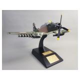Die-cast Douglas A-1E Skyraider "sandy" model