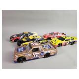 Collection of die-cast NASCAR models