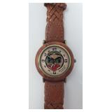 Dejuno Native art quartz wristwatch