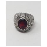 Sterling silver U.S. Army ring