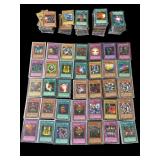 Large lot of 1996 Yu-Gi-Oh! trading cards