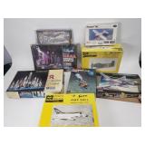 Collection of model airplanes