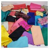 Collection of silk and cotton handkercheifs