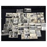 Group of 47 vintage photos