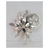 Vintage Sauteur Renoir sterling silver flower