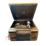 Vintage RCA Victor Victrola radio record player
