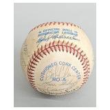 Vintage California Angels 1982-1986 team signed