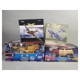 Collection of die-cast models