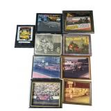 Lot of vintage drag racing photos some autographed