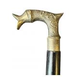 Vintage wood walking cane