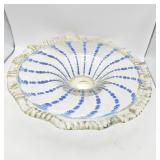 Millefiori "jellyfish" art glass bowl