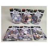 Collection of Star Wars action figurines