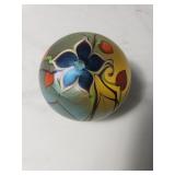 Vintage Orient & Flume art glass paperweight