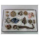 Collection of vintage Miriam Haskell and