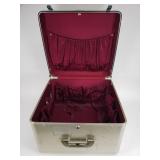 Vintage Halliburton hard-shell aluminum suitcase