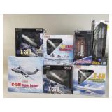 Collection of aircraft models