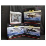 4 Corgi 1:72 die-cast model airplanes