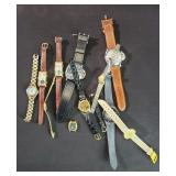 Group of prop watches