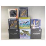 Collection of model airplanes
