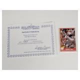 Autorgraphed Nolan Ryan MLB Baseball Card