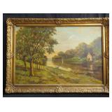 Signed John Califano (1862-1946) oil on canvas