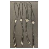 Group of bolo ties