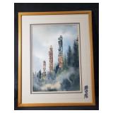 Nancy Taylor Stonington Totem print