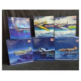 Collection of Hobby Master model airplanes