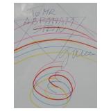 Yaakov Agam watercolor