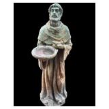 Vintage St. Francis concrete statue