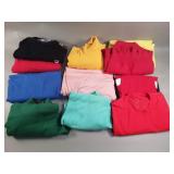 Collection of shirts and sweaters