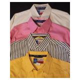 4 George Straight Wrangler rodeo button ups