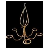 Vintage wrought iron candelabra