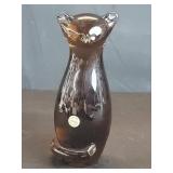 Ceska signed (Czechoslovakia) hand blown glass